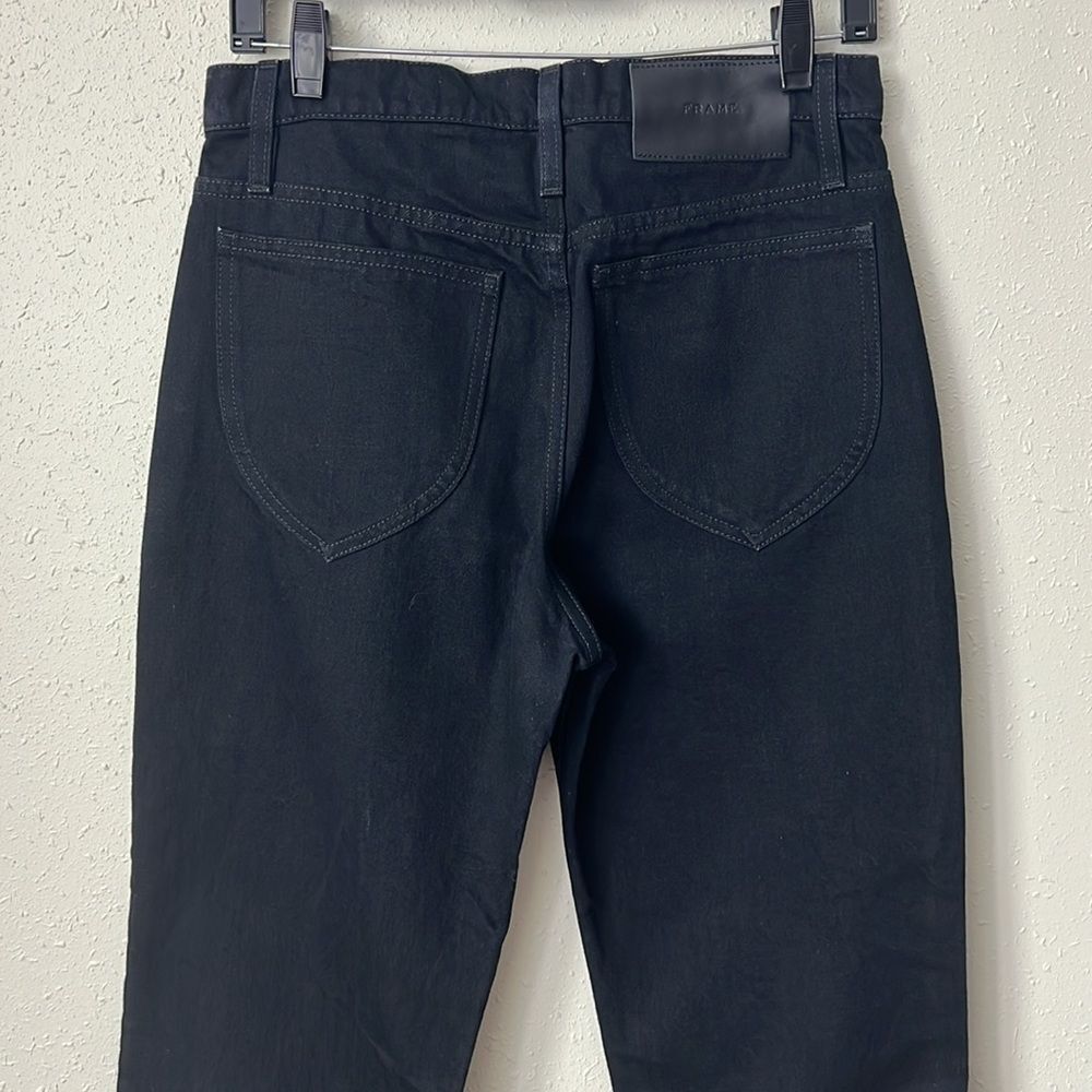 Frame Denim Black Flare Jeans - Picture 7 of 16